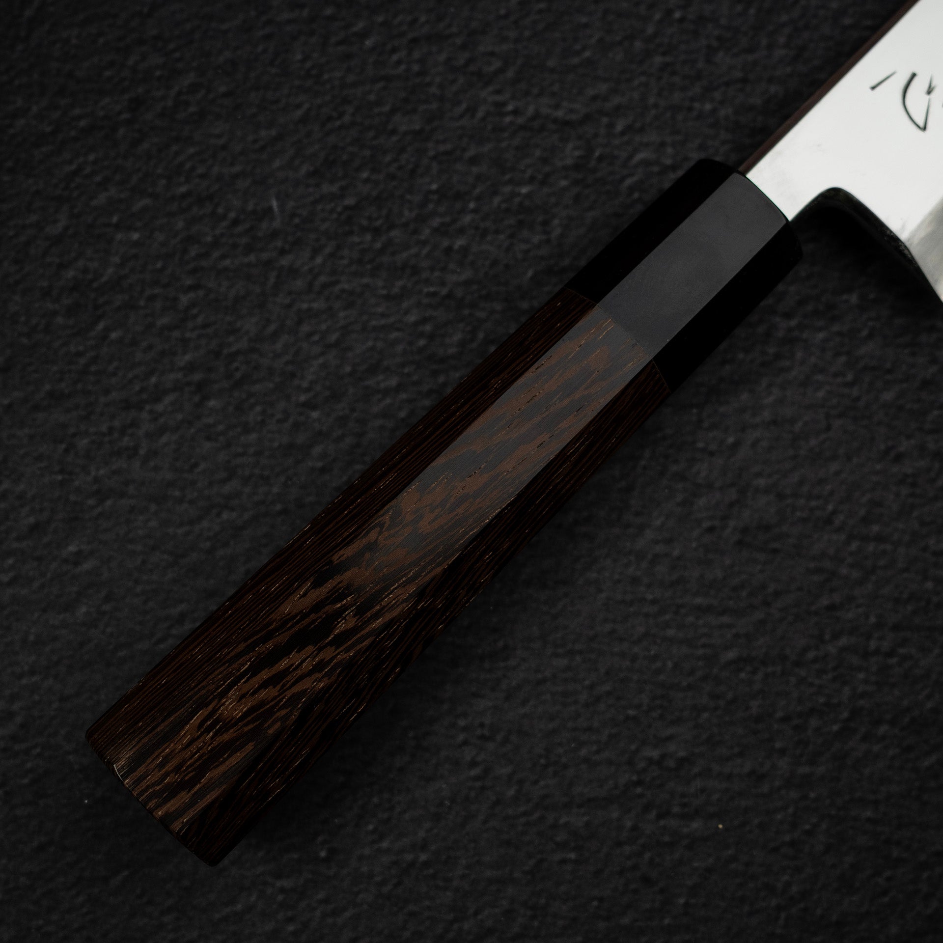 DSC_2428.jpg Nakagawa Ginsan K-tip Deba 180mm Mirror Polished Finish, view 6