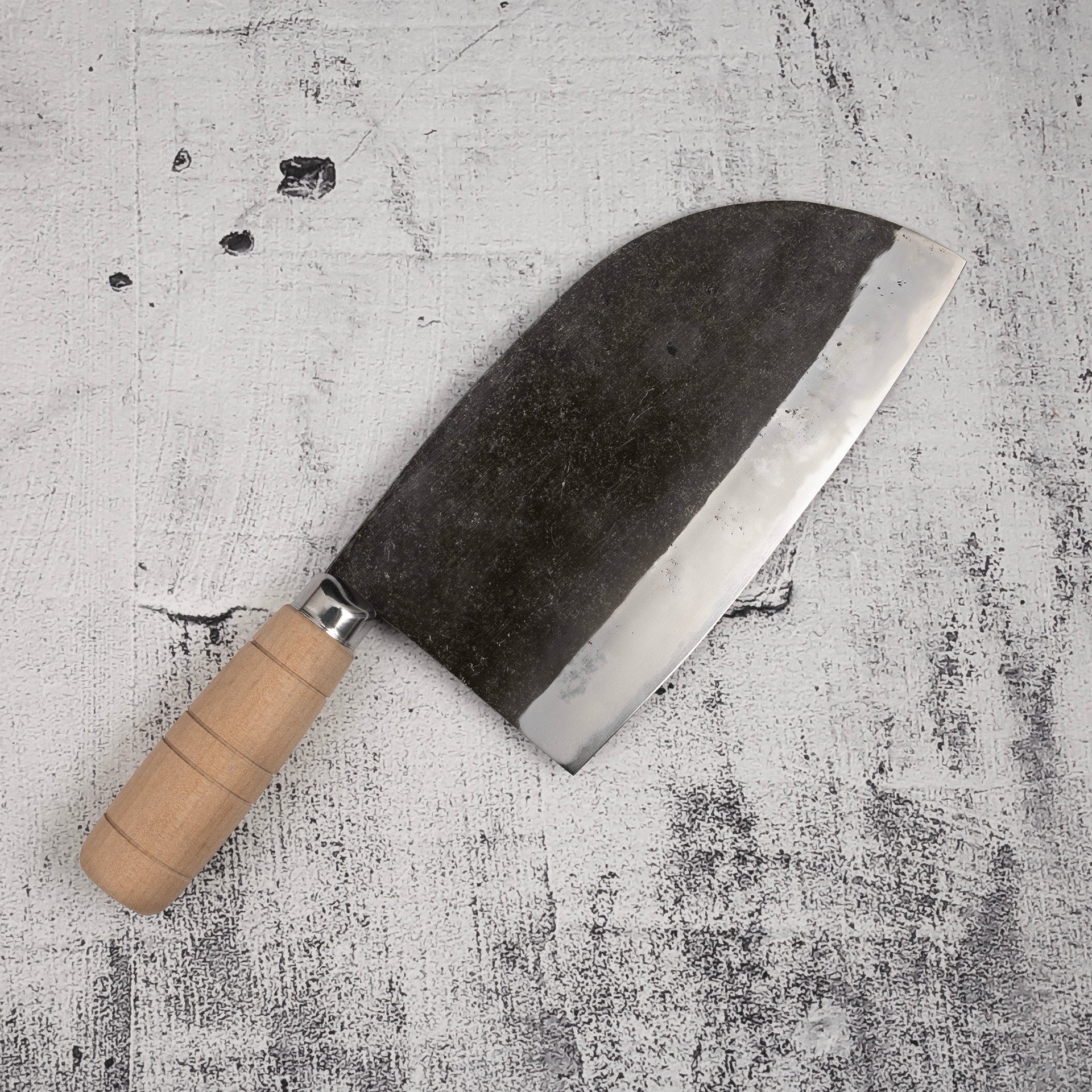 Hatsukokoro Sentan Blue 2 Stainless Clad Large Santoku 190mm