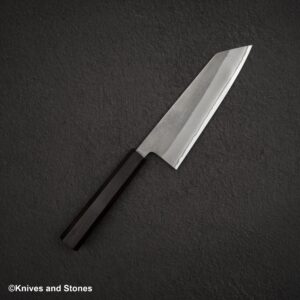 Yoshikane White 2  Nashiji Stainless Clad Bunka 170mm