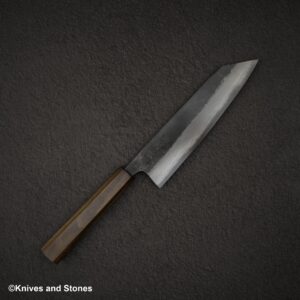 Hatsukokoro Kumokage Blue 2 Kurouchi Damascus Bunka 180mm