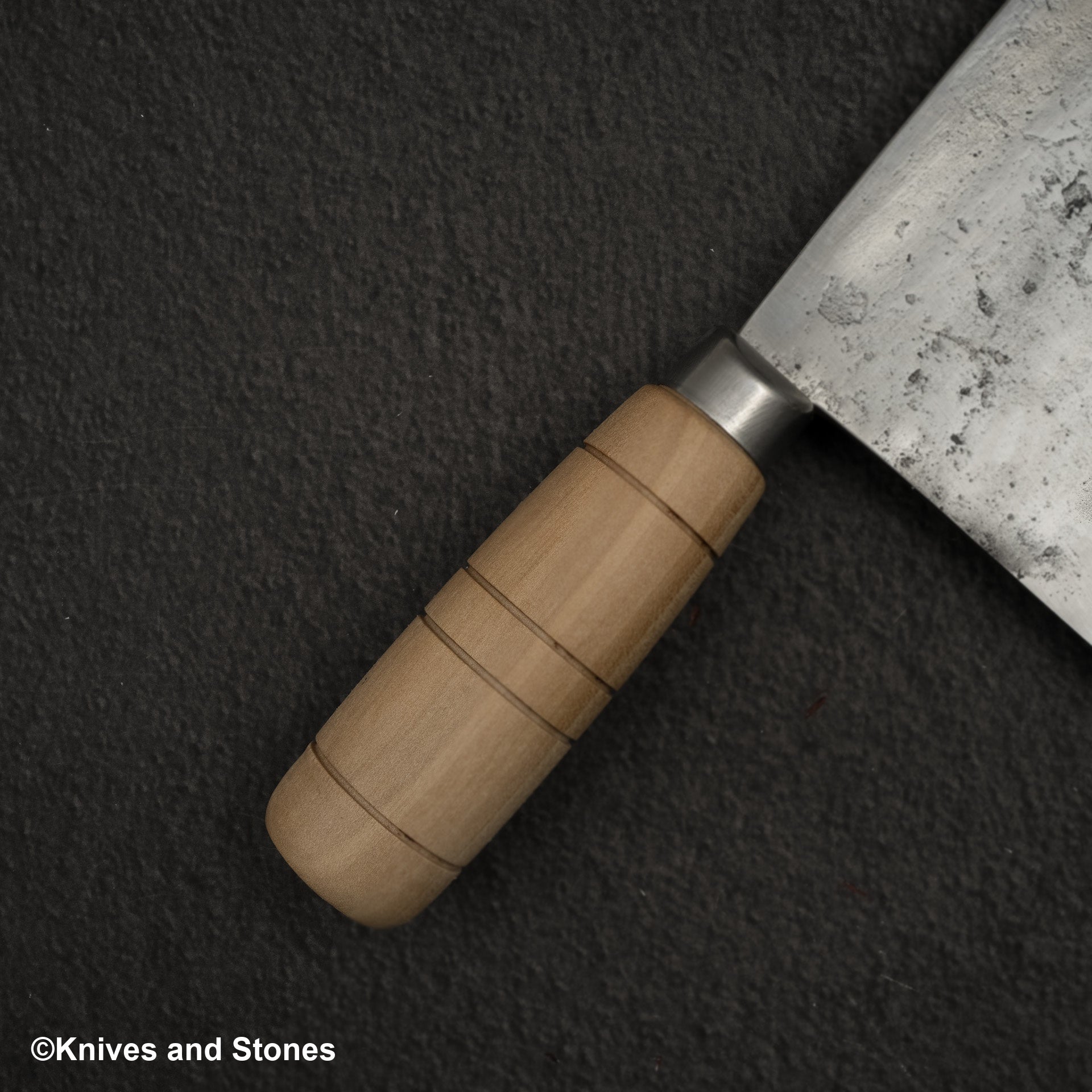 Hatsukokoro_Sentan_White_2_Stainless_Clad_Chinese_Cleaver_195mm-20240907-02.jpg Hatsukokoro Sentan White 2 Stainless Clad Chinese Cleaver 195mm, view 2