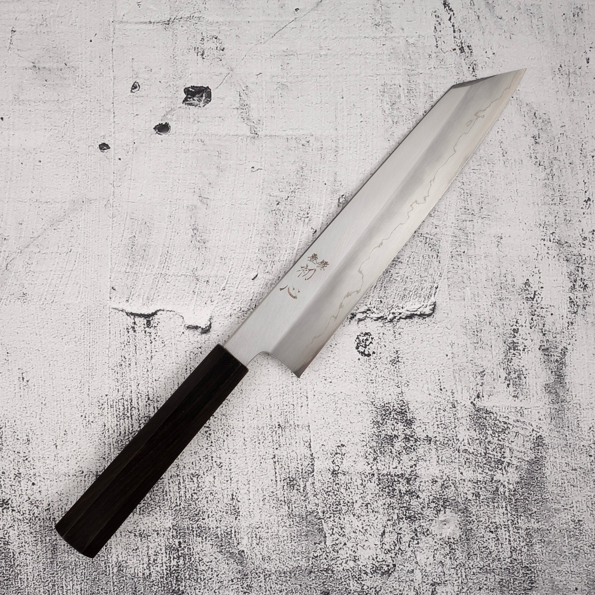 Hatsukokoro x Nakagawa Ginsan Wide-bevel K tip Gyuto 240mm