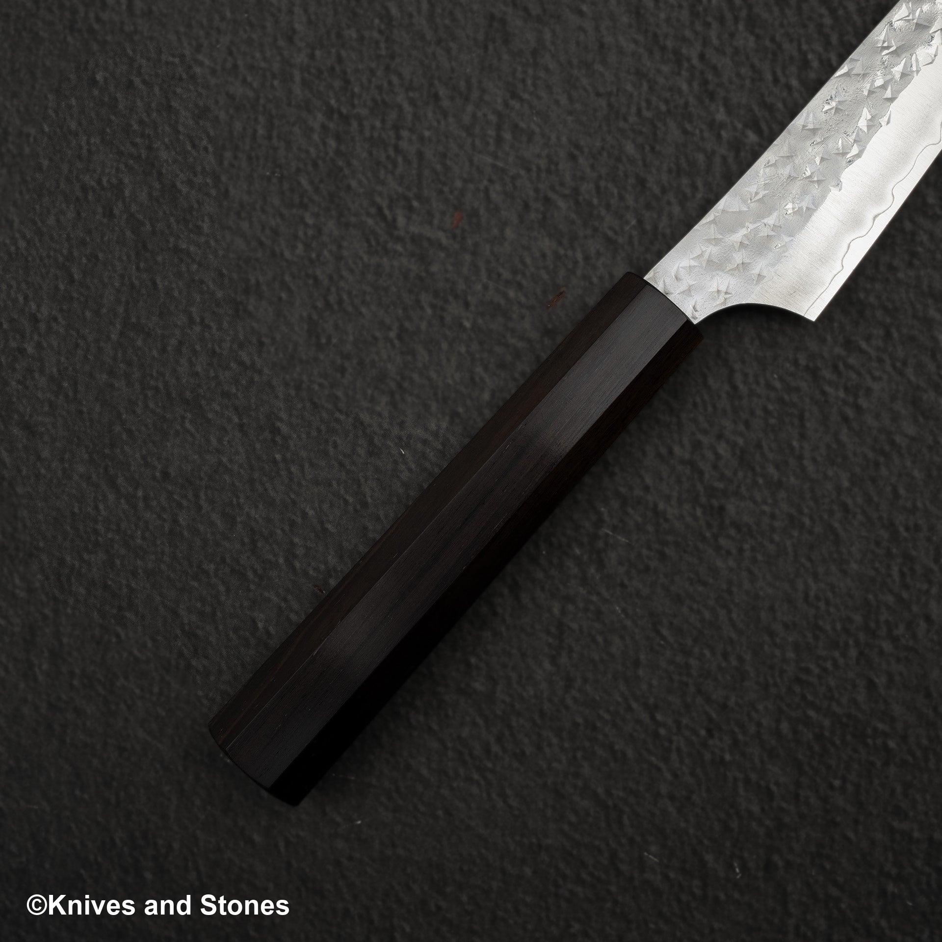 Kurosaki_Senko_SG2_K-tip_Petty_130mm-20240907-02.jpg Kurosaki Senko Ei SG2 K-tip Petty 130mm Ebony, view 2