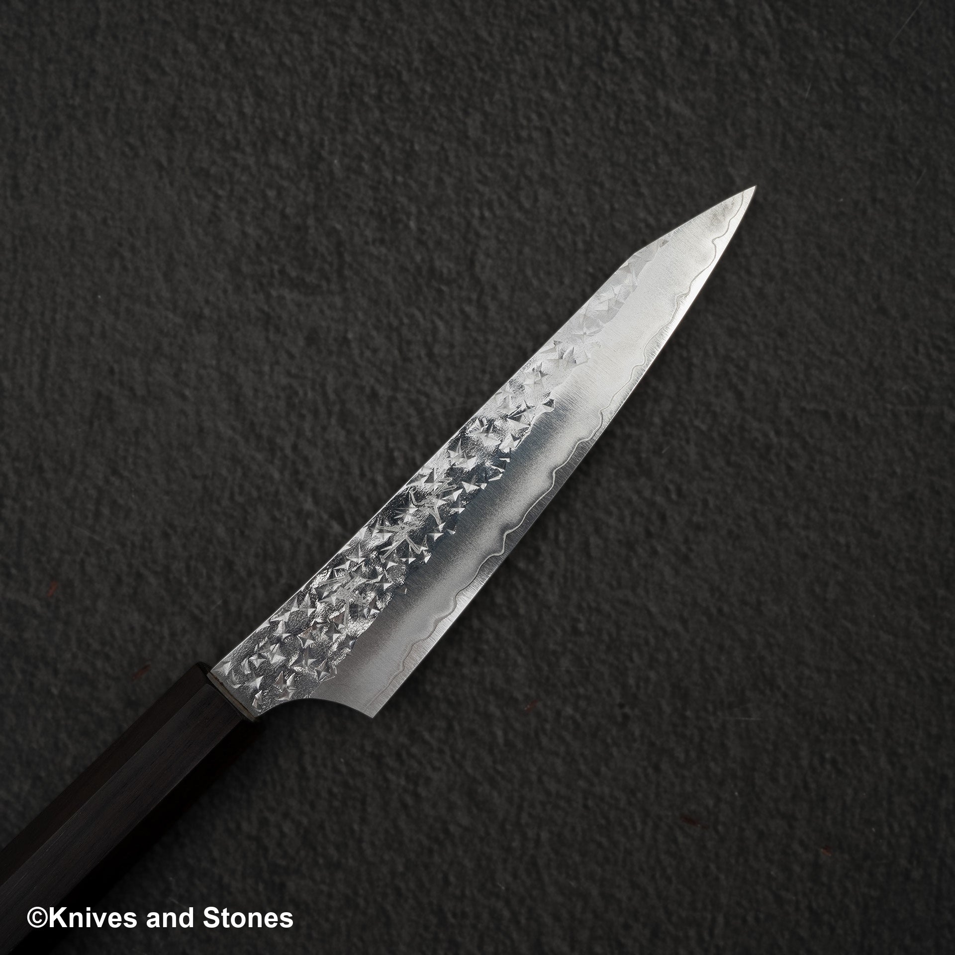 Kurosaki_Senko_SG2_K-tip_Petty_130mm-20240907-03.jpg Kurosaki Senko Ei SG2 K-tip Petty 130mm Ebony, view 3