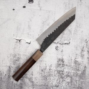Masakage Koishi AS Bunka 175mm, Aogami Super Kurouchi Tsuchime K&S Hearted-shaped Ironwood Handle