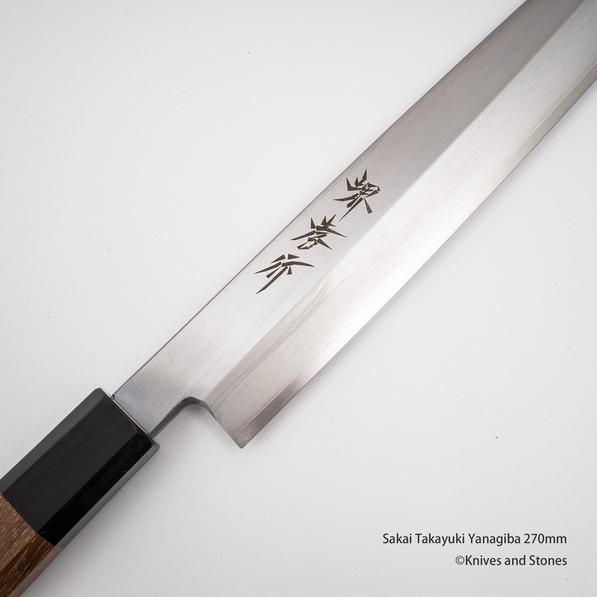 Single-bevel Japanese yanagiba