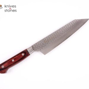 Sakai Takayuki VG10 Kengata (K-tip) Gyuto 190mm 33 Layer Hammered Damascus
