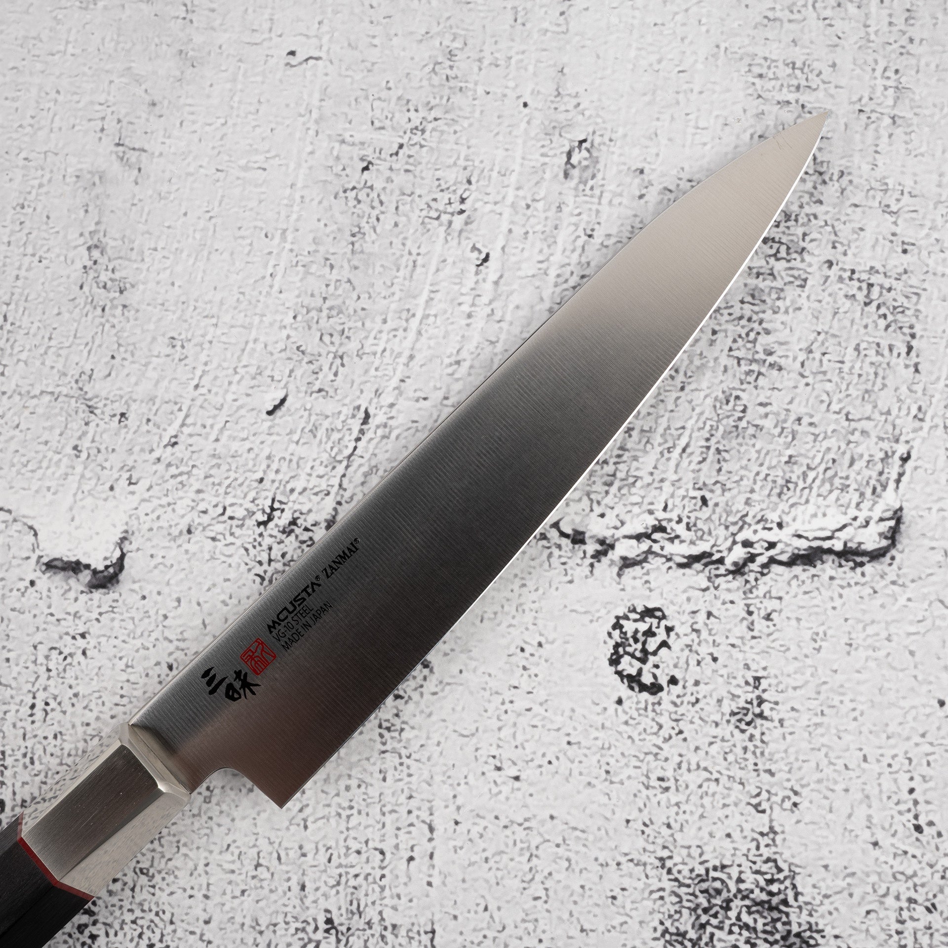 SanmaiHybridVPetty150mm-20250801-09.jpg Mcusta Zanmai Hybrid VG10 Petty 150mm, view 2