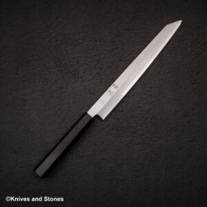 Hatsukokoro x Myojin Shirasagi Ginsan K-tip Yanagiba 270mm