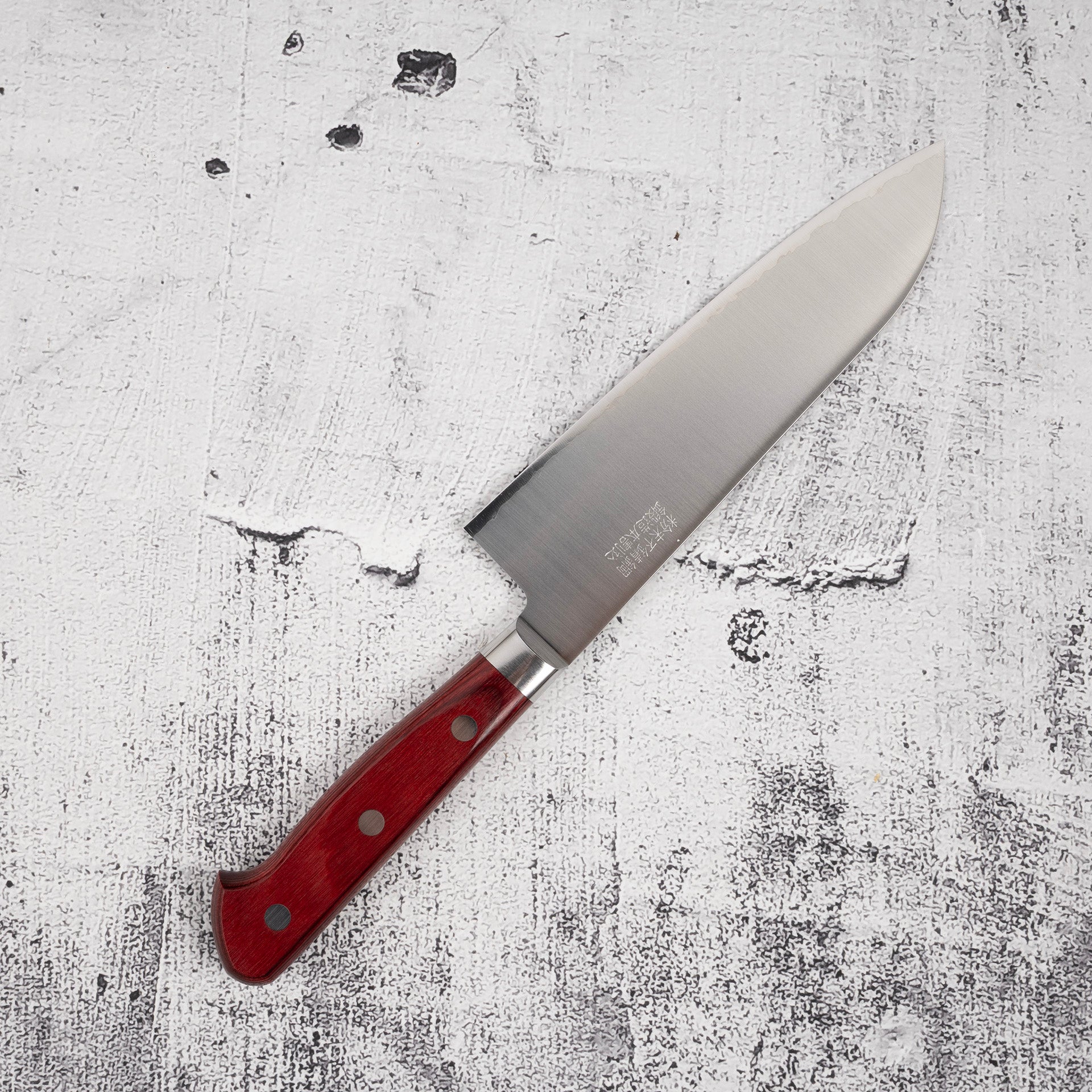 TakamuraSG2MigakiSantoku170mme.jpg Takamura SG2 Migaki Santoku 170mm, view 5