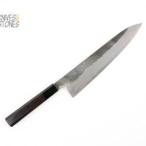 Tanaka Blue 2 Nashiji Gyuto 240mm Stainless Clad