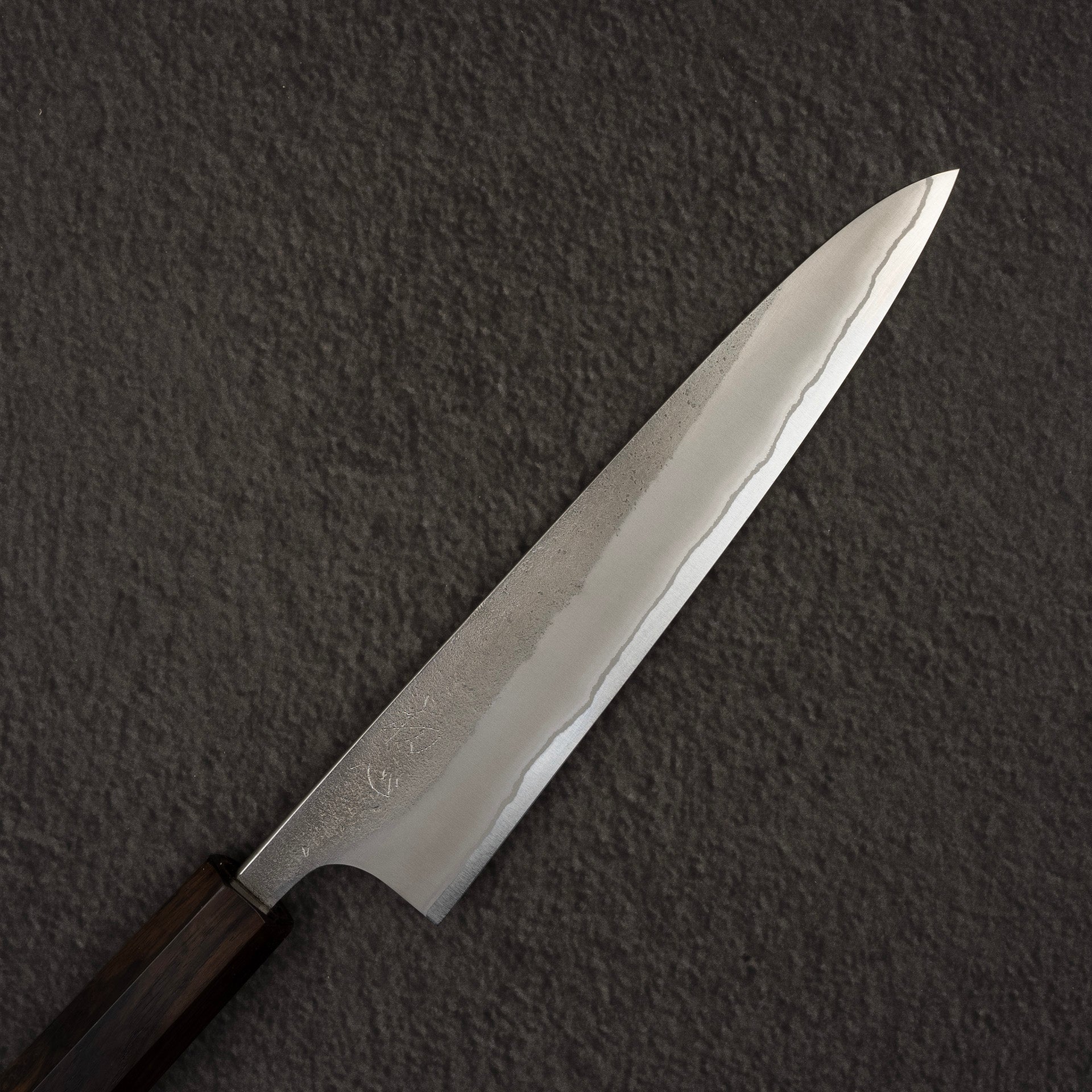 YoshikaneWhite2NashijiPetty150mmb.jpg Yoshikane White 2 Nashiji Petty 150mm, view 2