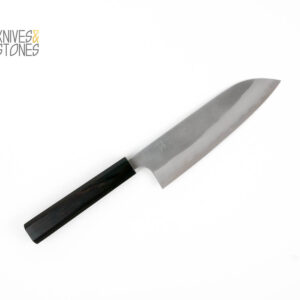 Yoshimi Kato (Kintaro) Nashiji Santoku 170 mm Aogami Super (Blue Super, AS)